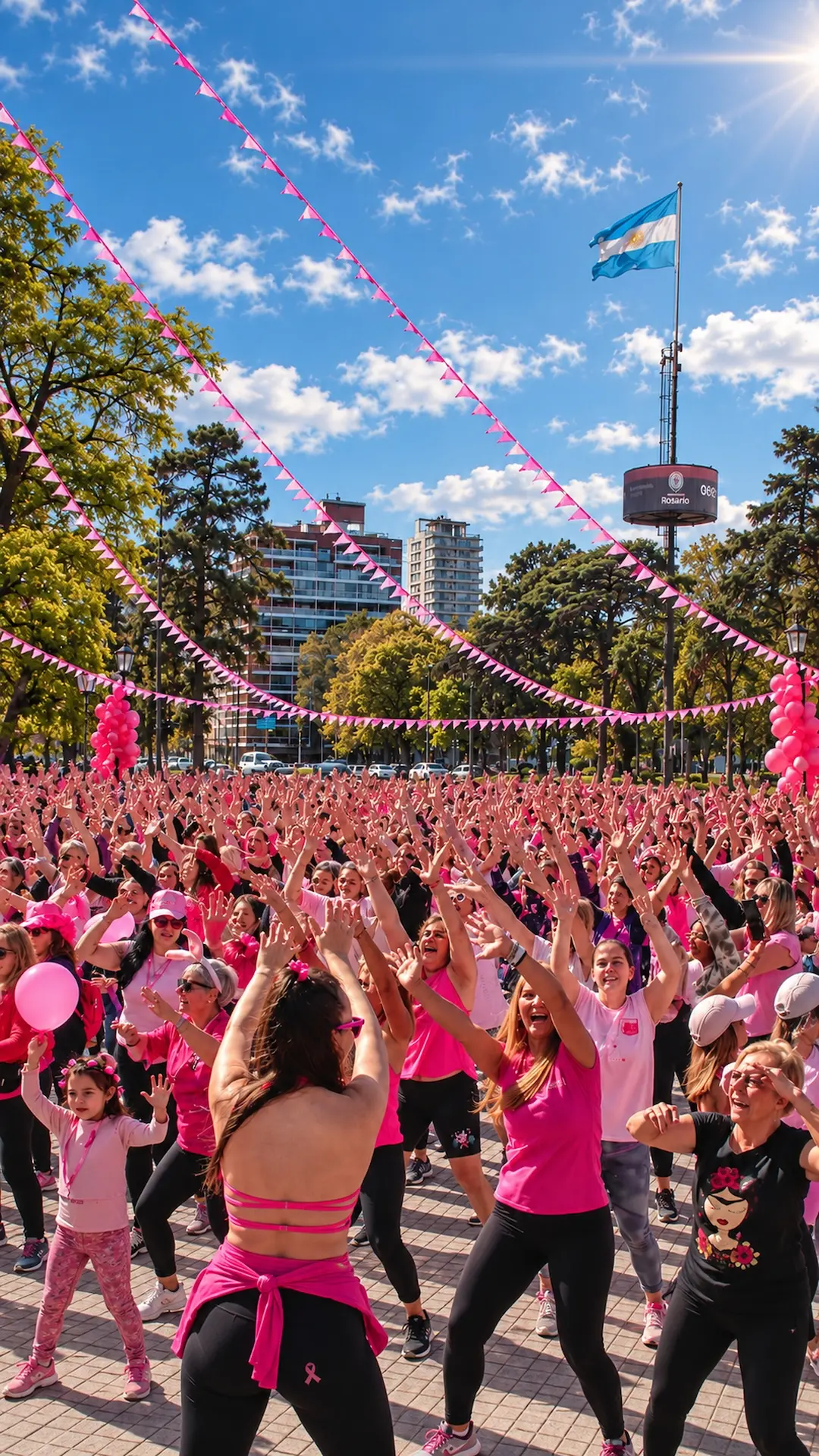 El 11 de octubre, llega la Caminata Rosa a Rosario en su edición 2026