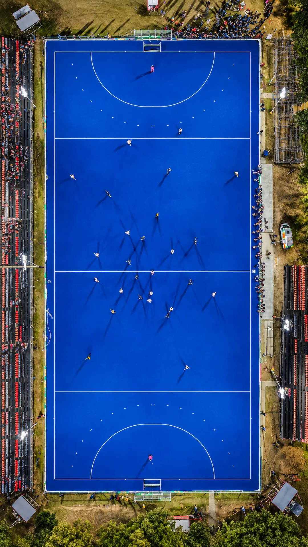 Juegos Suramericanos: así son las nuevas canchas de hockey que inauguraron en la ciudad de Santa Fe