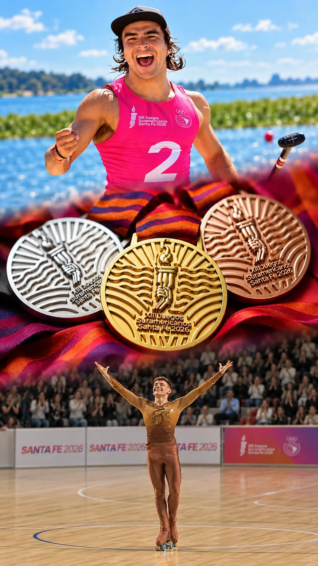 Balance Juegos Suramericanos 2026: los deportistas de Rosario obtuvieron 46 medallas