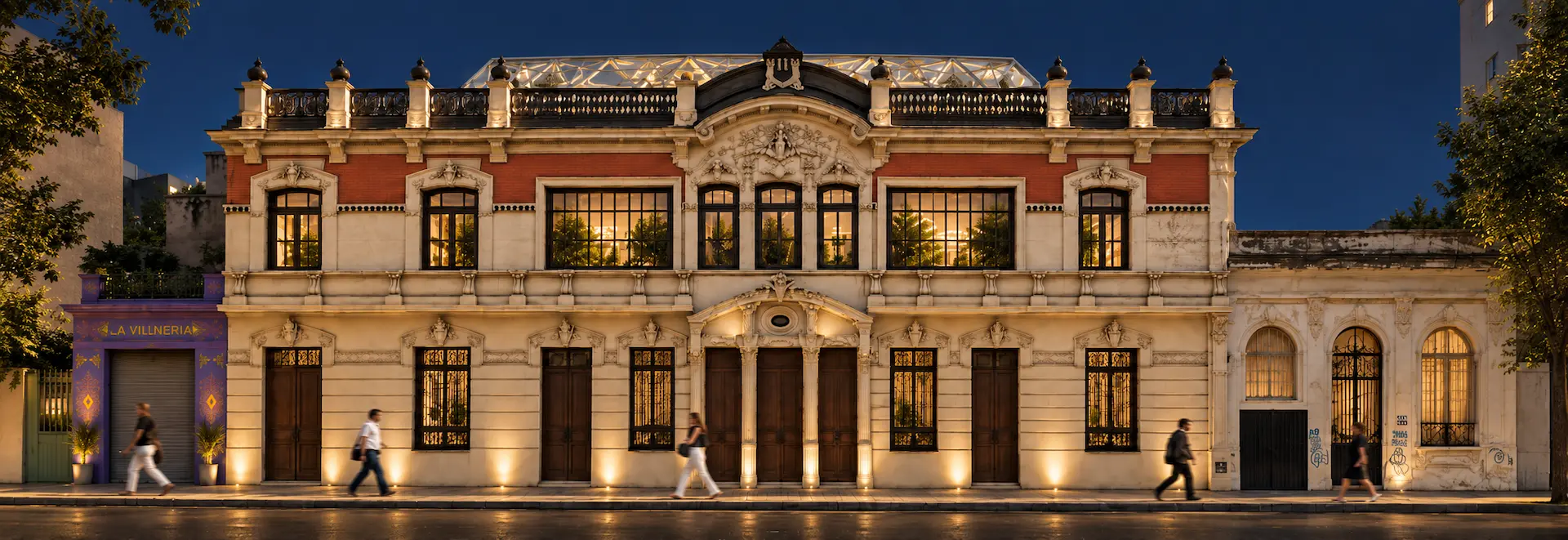 Así será la restauración del histórico edificio del bar Berlín, en el centro de Rosario